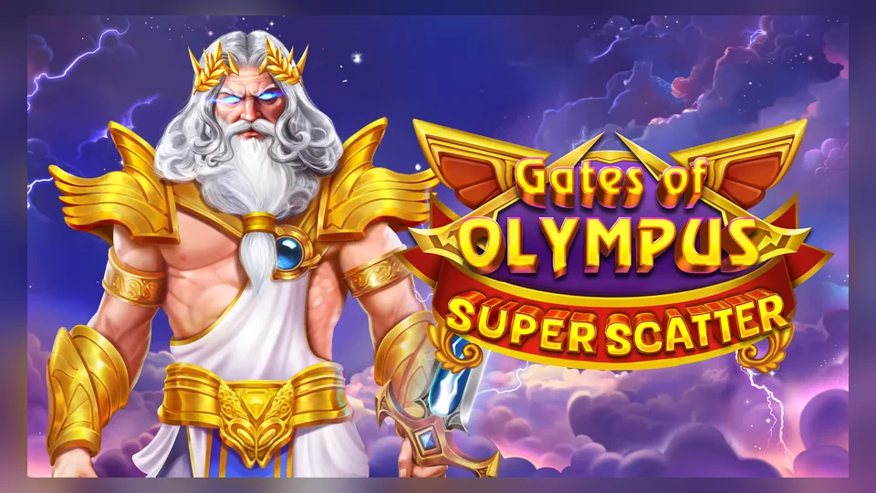 Imagen promocional de Gates of Olympus Super Scatter